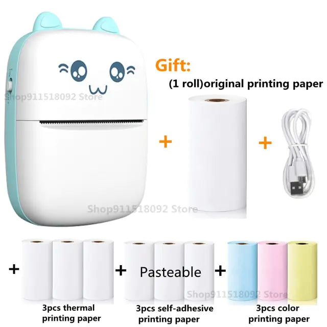 Cat Shape Mini Marvel Printer