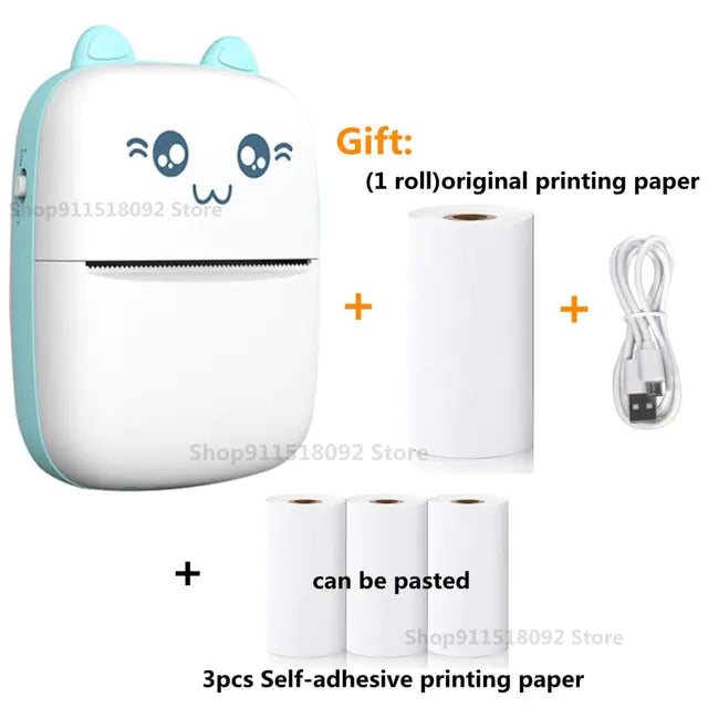 Cat Shape Mini Marvel Printer