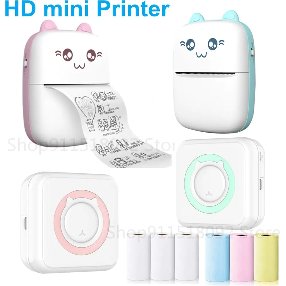 Cat Shape Mini Marvel Printer